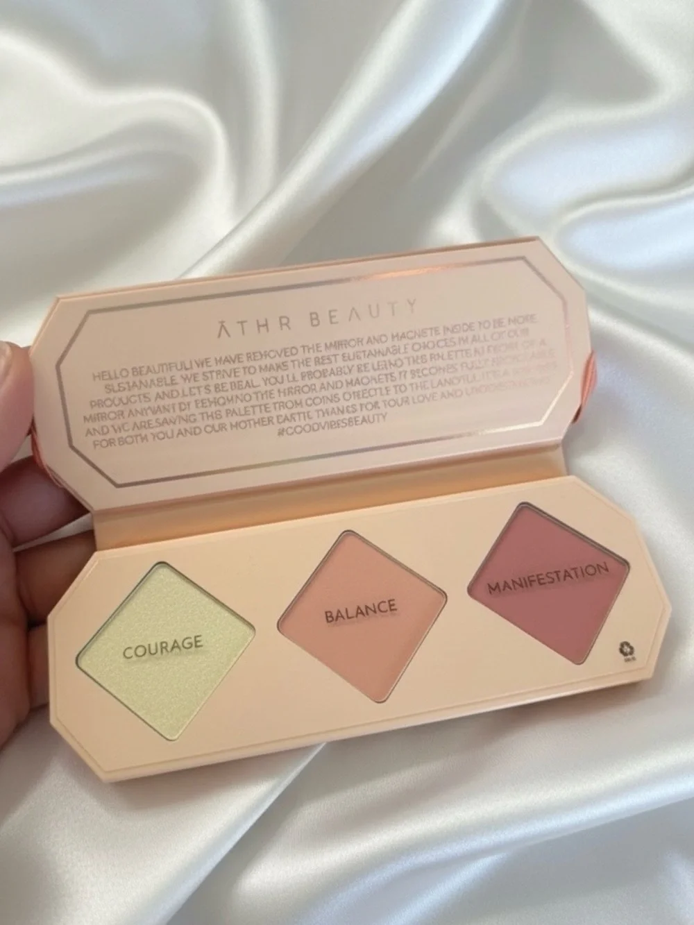 Aether ATRH BEAUTY Crystal Charged Cheek Palette